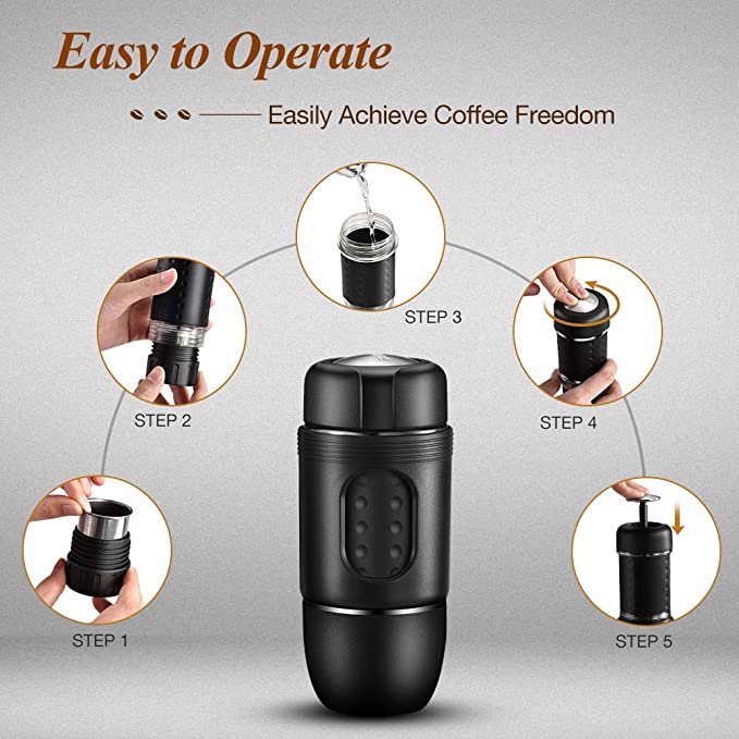 فروشگاه کوهنوردی-اسپرسو ساز قابل حمل Staresso portable mini