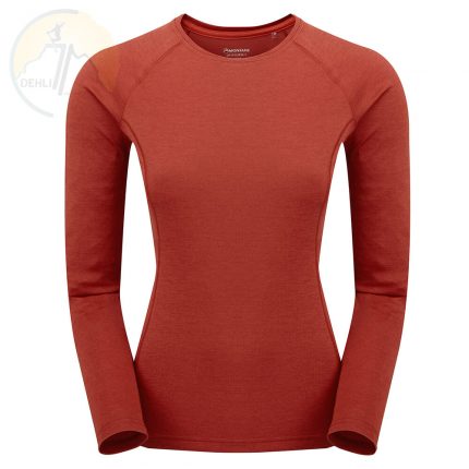 فروشگاه کوهنوردی دهلیز - بیس لایر زنانه مونتین montane fem dart long sleeve