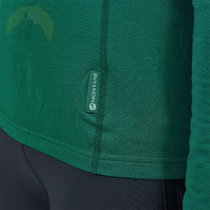 فروشگاه کوهنوردی دهلیز - بیس لایر زنانه مونتین montane fem dart thermo zip neck