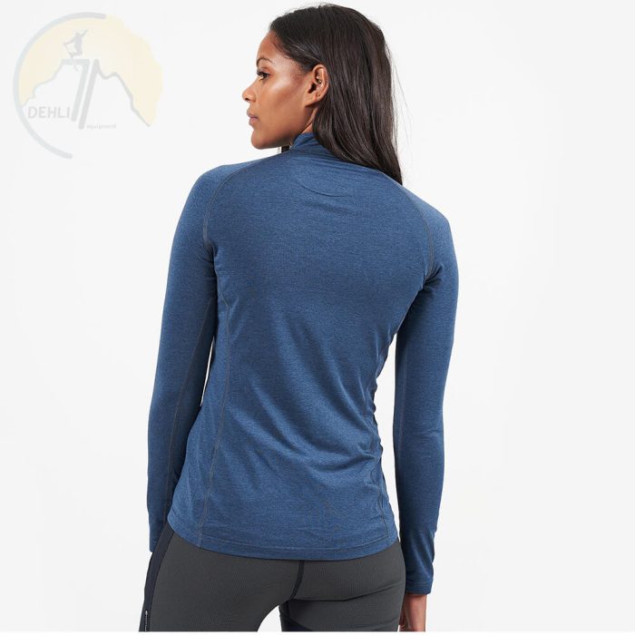 فروشگاه کوهنوردی دهلیز - بیس لایر زنانه مونتین montane fem dart thermo zip neck