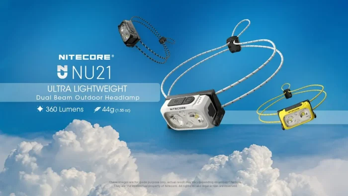دهلیز شاپ - هدلمپ قابل شارژ نایتکر Nitecore Nu21 Rechargeable Headlamp