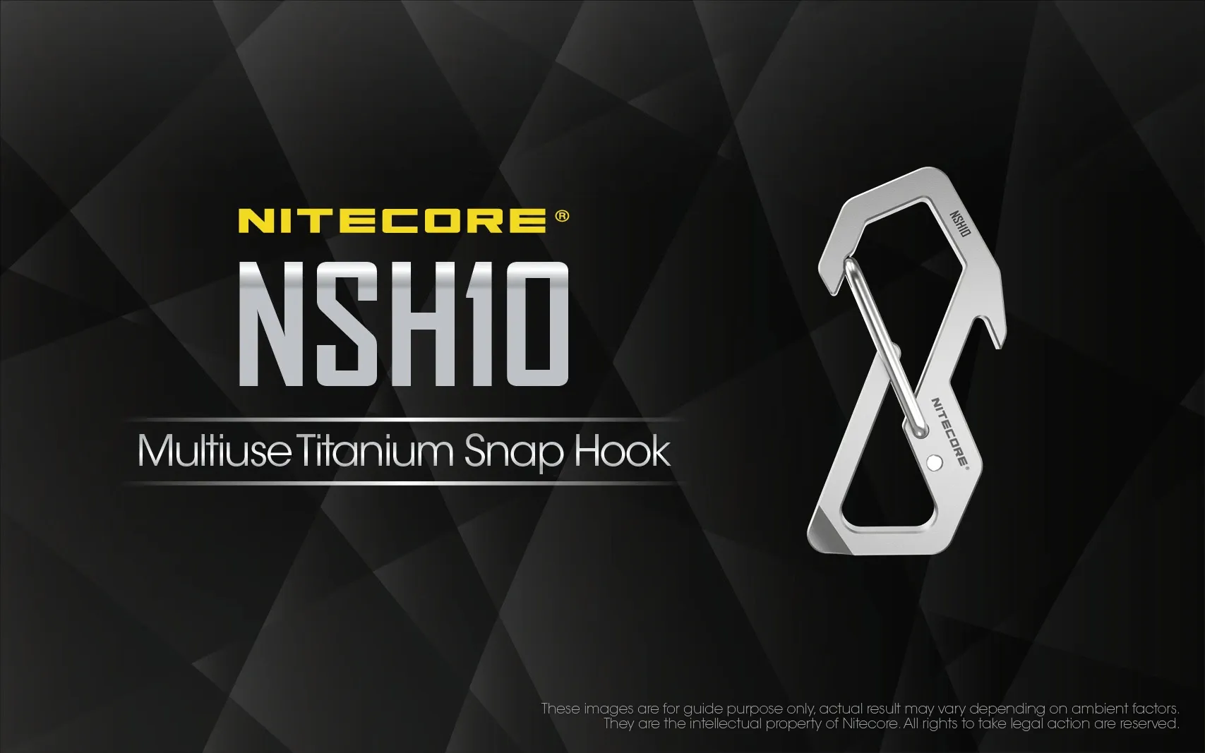 قلاب چندمنظوره تیتانیومی نایتکر Nitecore NSH10
