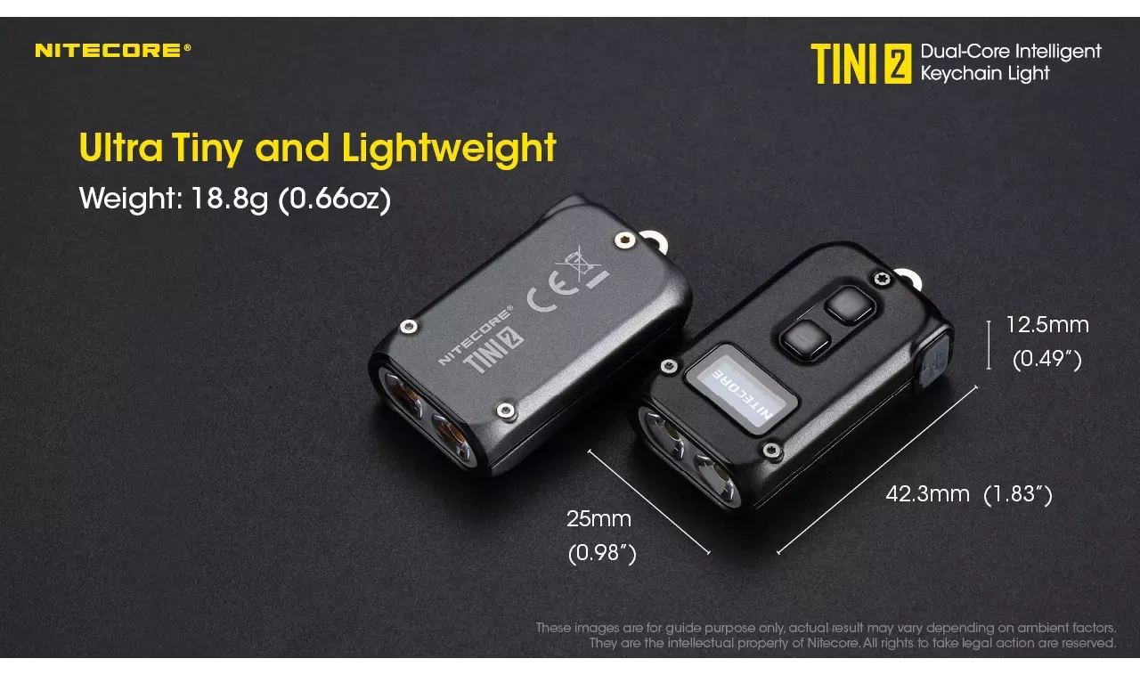 چراغ قوه جاسوئیچی نایتکر Nitecore TINI2
