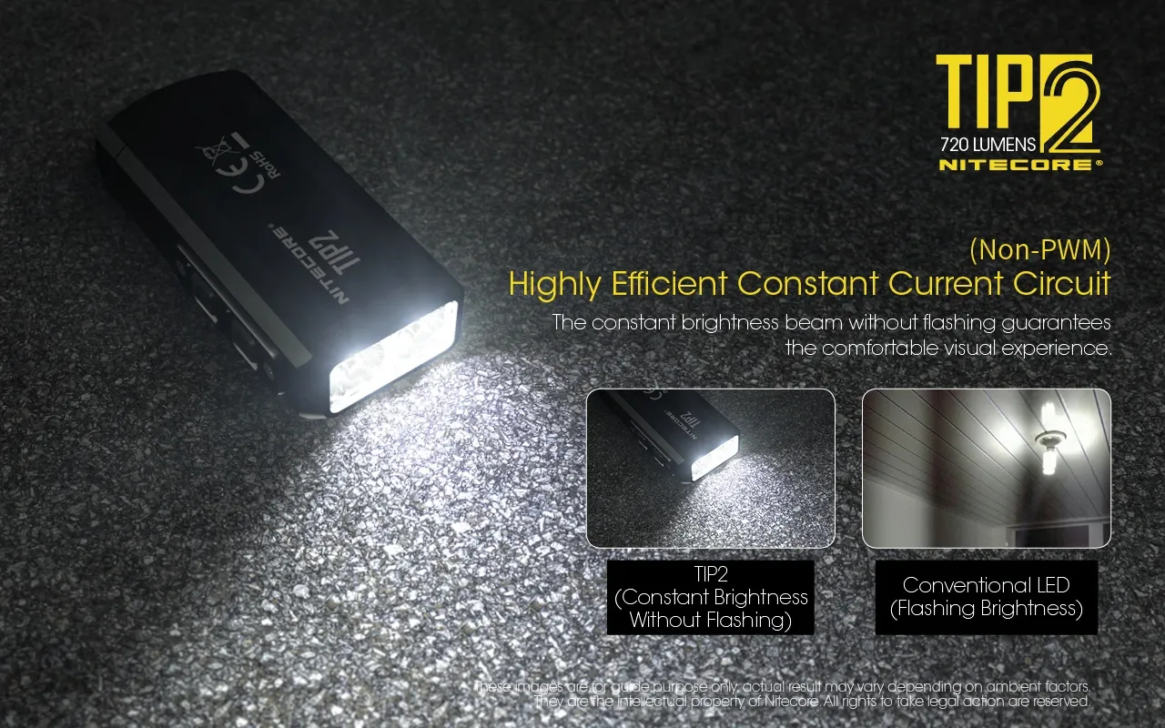 چراغ قوه جاسوئیچی نایتکر Nitecore TIP2